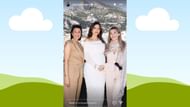 Snapshot of Victoria Verstappen's picture with Sophie Kumpen and Kelly Piquet...Credits-Instagram/@victoriaverstappen
